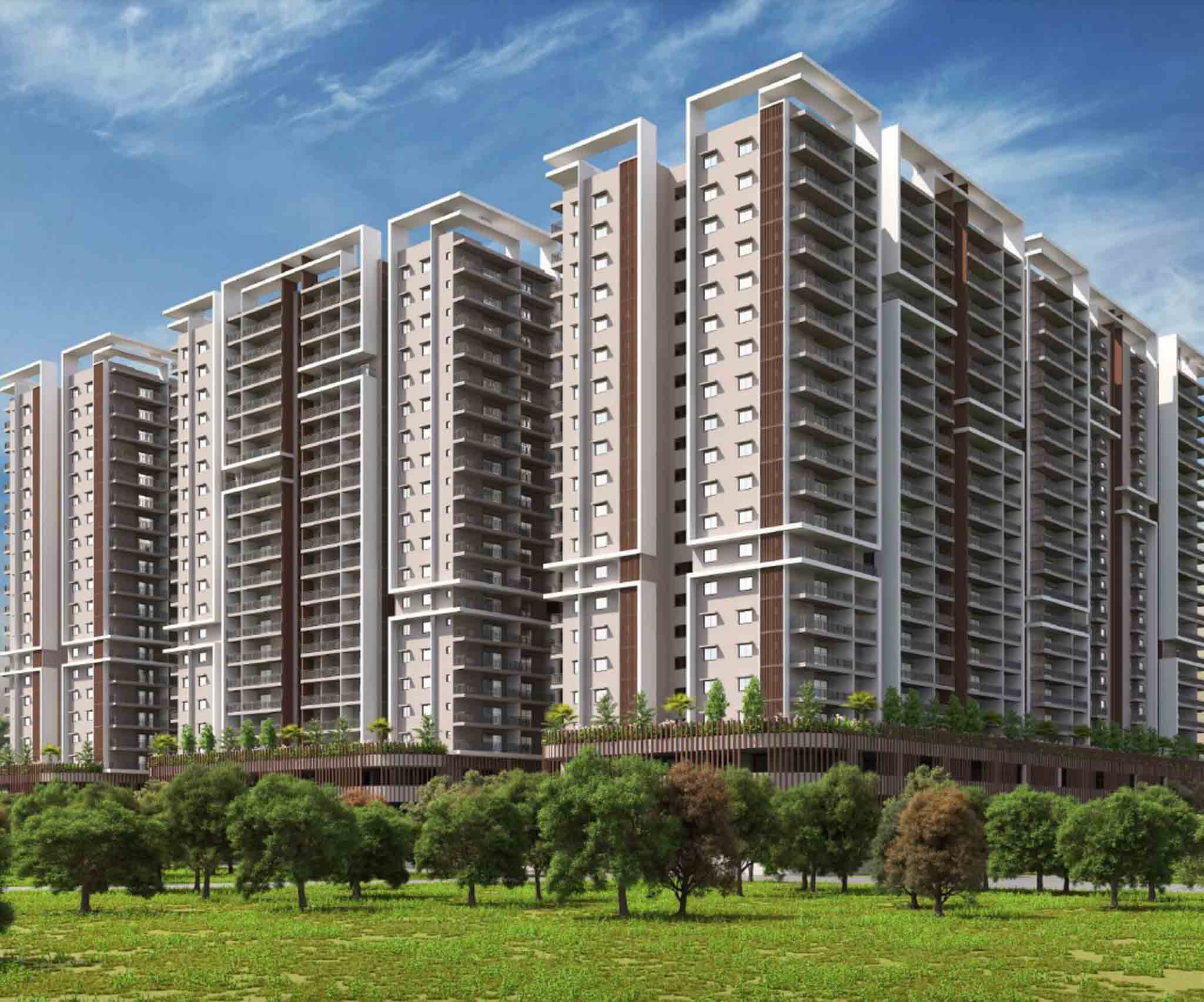 Jain Central Park East-Residential-2,3 BHK -Uppal-hyderabad-Under Construction